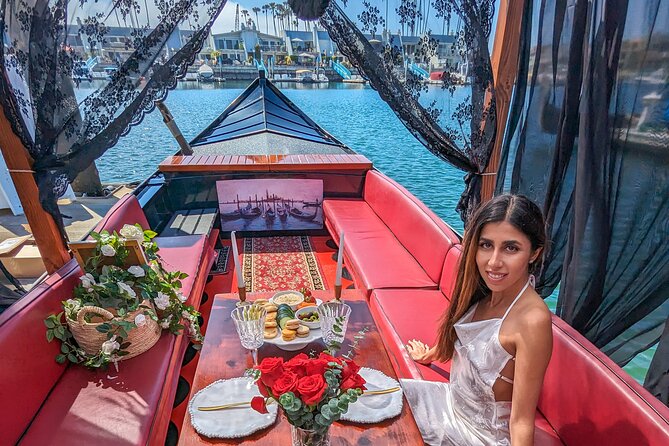 Beautiful Luxury Picnic on a Docked Gondola Boat in Coronado - Experience Overview