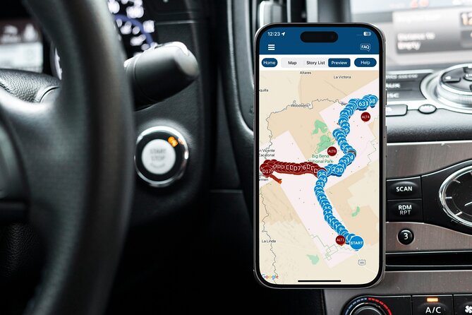 Big Bend National Park Self-Guided Driving Audio Tour
