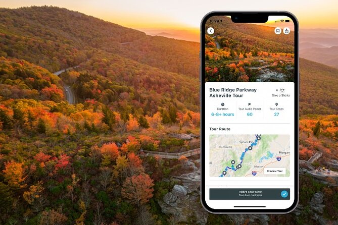 Blue Ridge Parkway Asheville Audio Driving Tour