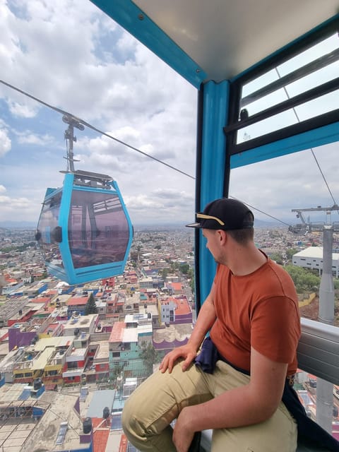 Cable Car Ride Over Iztapalapa With Taco and Pulque Testing