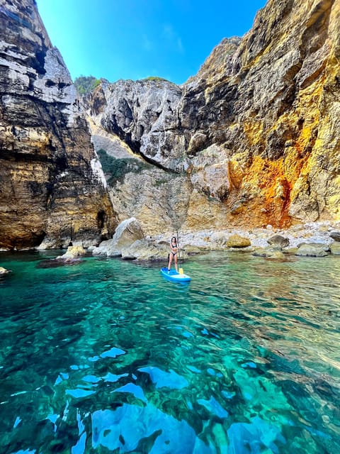 Cala Tango: Marine Reserve Cave & Snorkel Paddle Board Tour