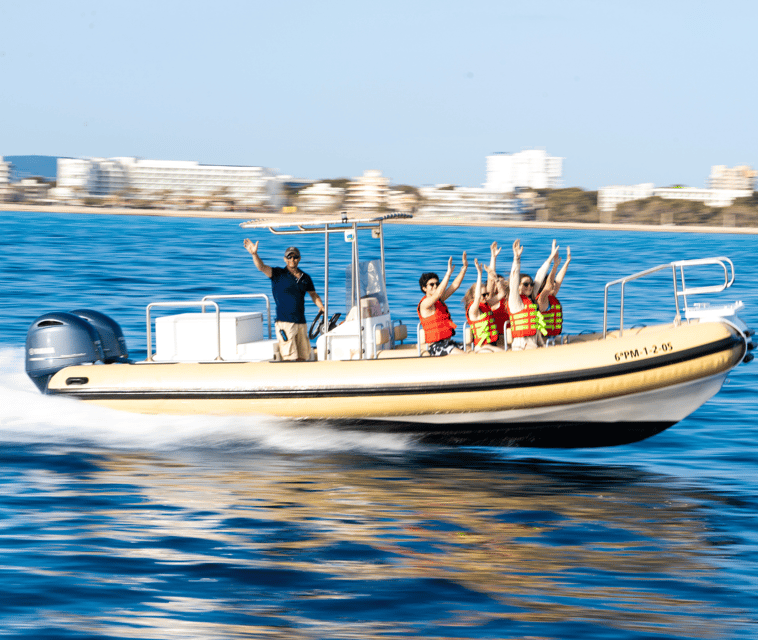 Can Pastilla: Visit Palma Speedboat Adrenaline & Snorkelling - Activity Overview