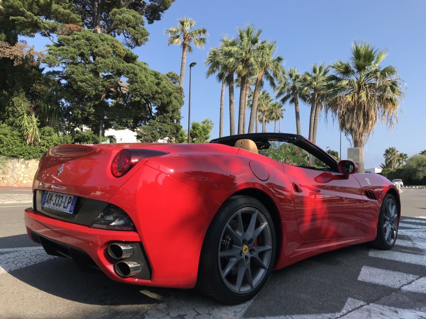 Cannes: Guided Tour in a Ferrari on the Roads of Cannes