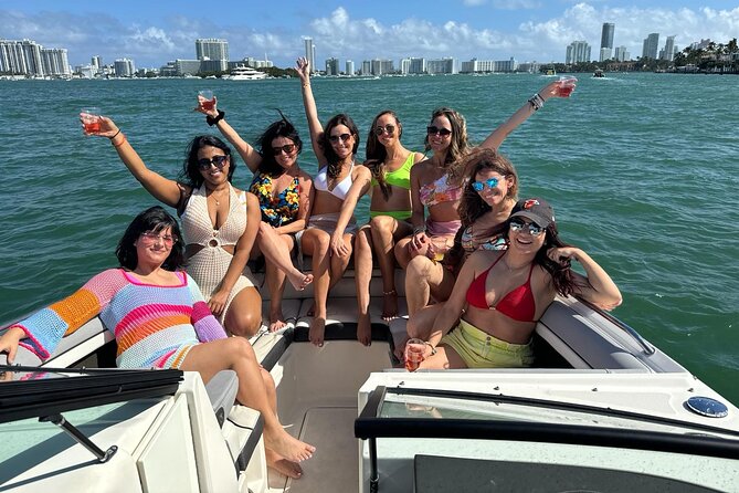Captained Miami Private Party and Swimming With Champagne!!!