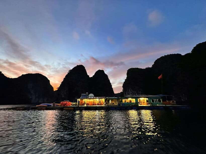 Cat Ba by Night With Bioluminescent Plankton