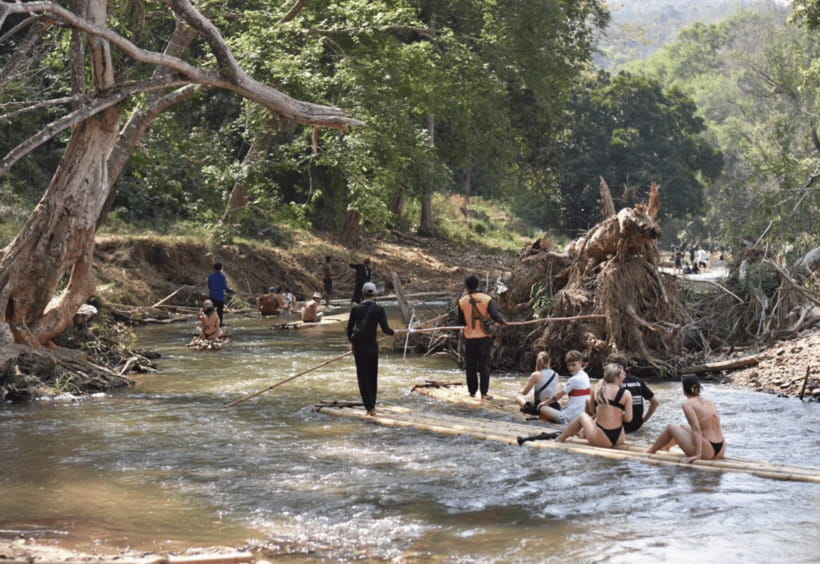 Chiang Mai: Bamboo Rafting With Hotel Transfers