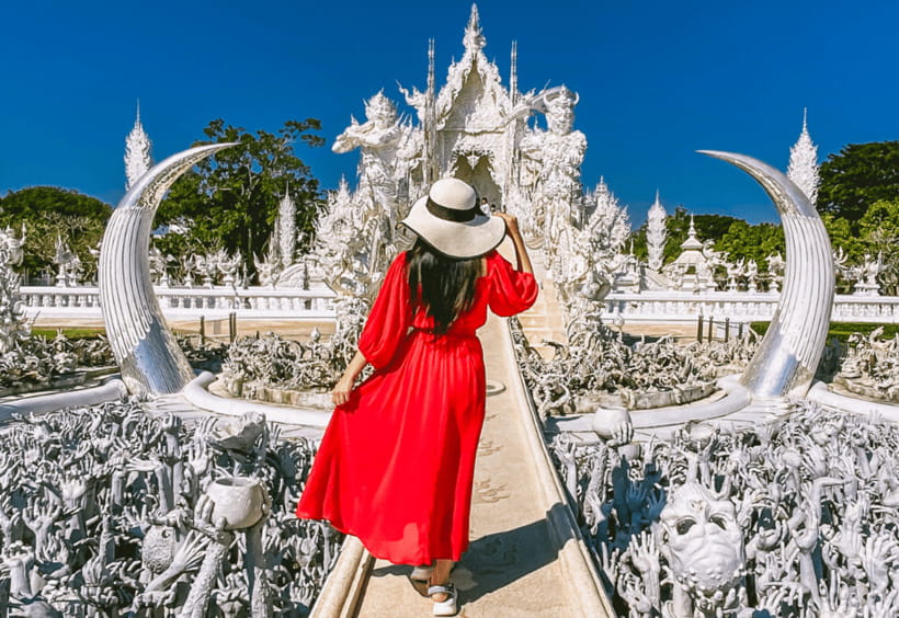 Chiang Mai: Chiang Rai White, Blue, Red Temples & Long Neck