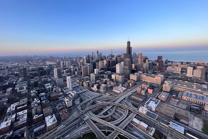 Chicago Helicopter 25-Mile Tour for up to Three Passengers