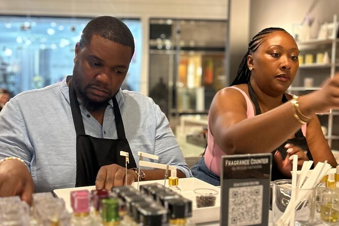 Chicago Perfume Making Classes on Magnificent Mile - Fragrance Notes Selection