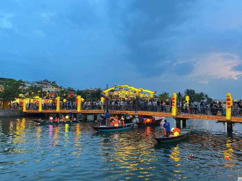 Coconut Jungle, Hoian, Boat Ride Lantern Release From Danang