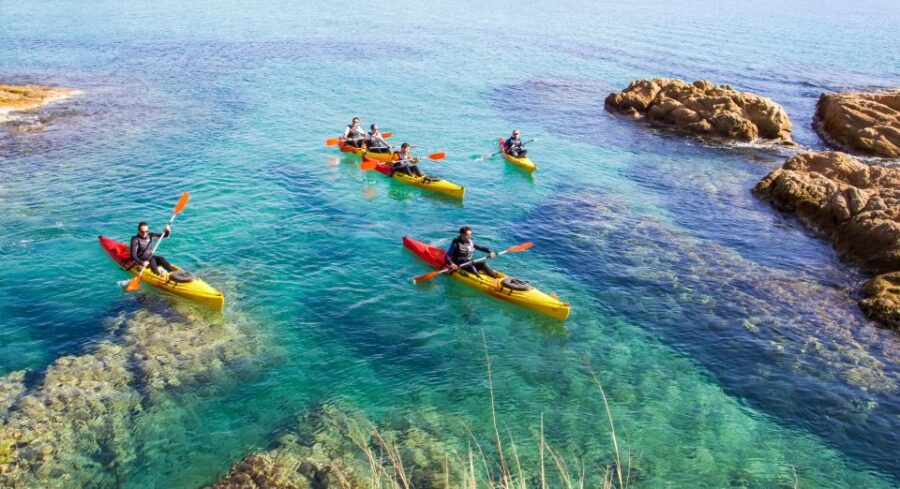 Costa Brava: Sea Caves Kayaking and Snorkeling Tour