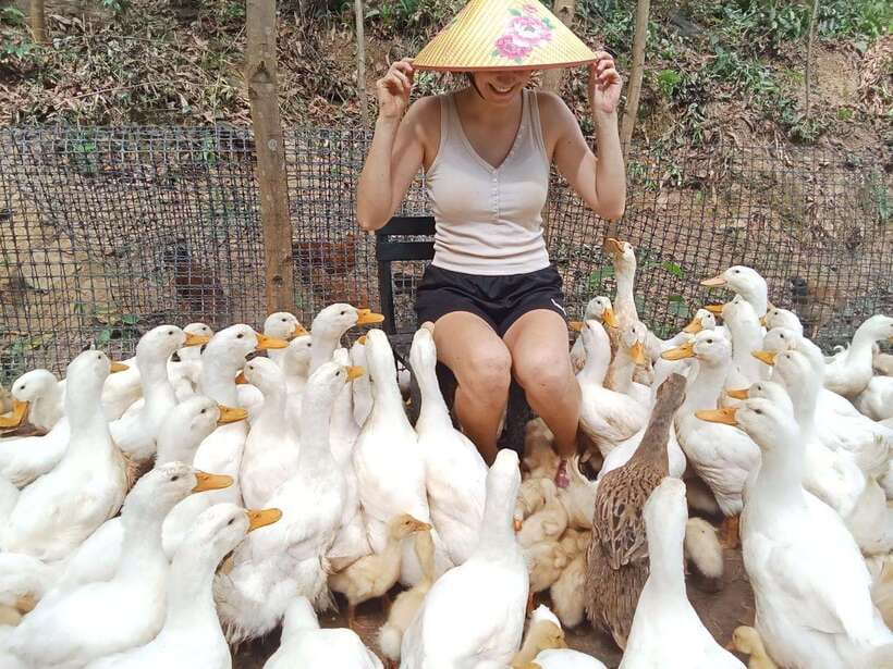 Cycling Through Countryside and Cooking Class in Duck Stop