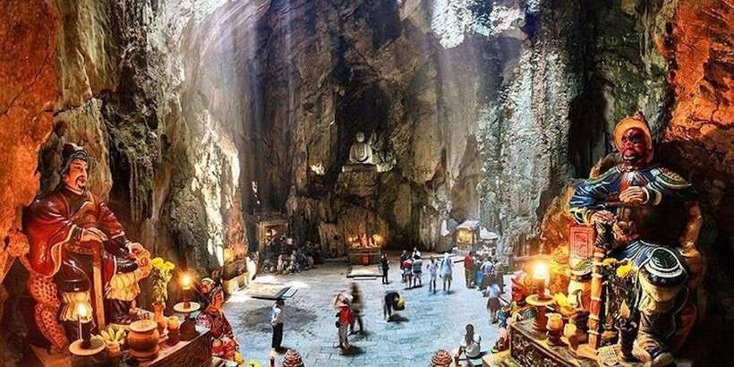 Da Nang: Linh Ung Pagoda, Marble Mountain, and Hoi An Tour