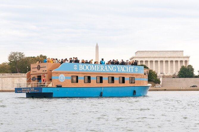 Day, Sunset, or Night Party Yacht Cruise Along Potomac River - Cruise Overview