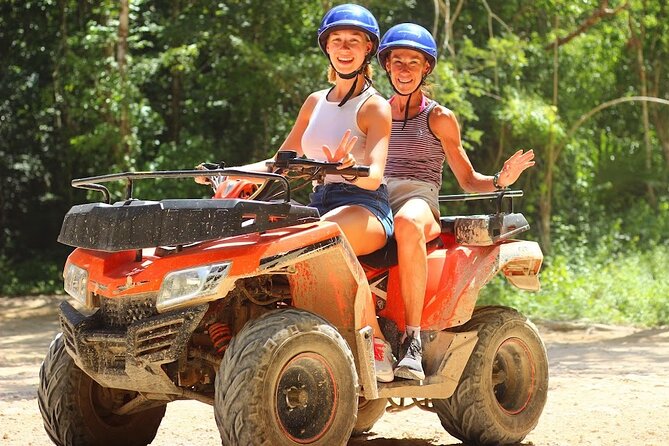 Day Tour With ATV, Zipline and Cenote Adventure From Cancun