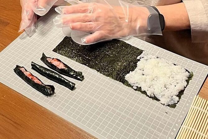 Decorated Sushi Making Experience in Kyoto