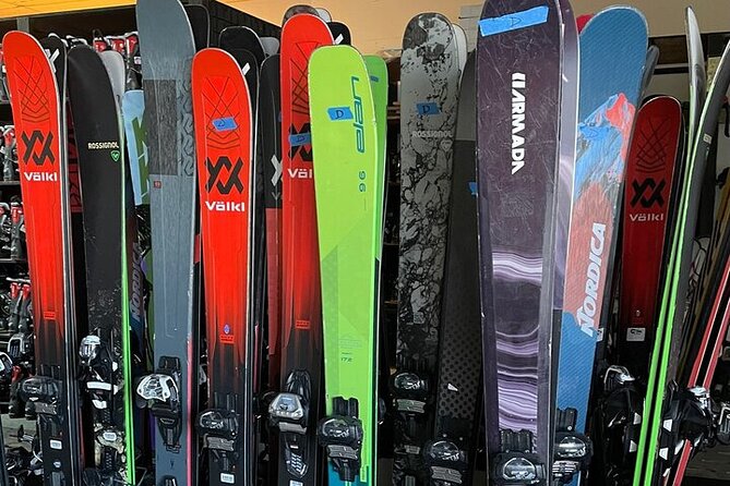 Demo Ski Rental Package for Snowbasin and Powder Mountain