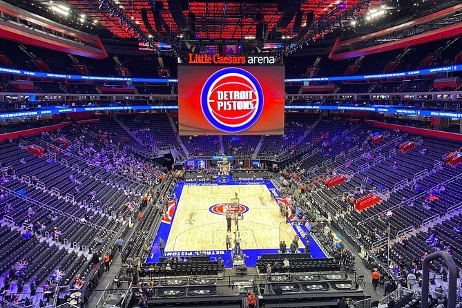 Detroit Pistons Basketball Game Ticket at Little Caesars Arena
