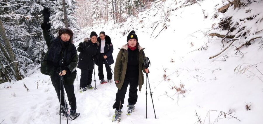 Discovery of the Snowy Vercors in Snowshoes