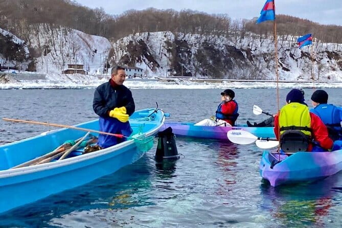Drift Ice Kayak Experience With Sea Urchin Rice Lunch