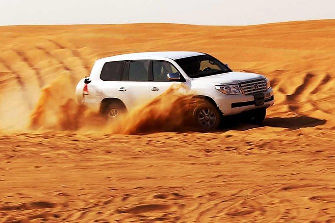 Dubai Evening Desert Dune Buggy With Buffet Dinner