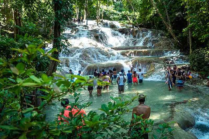 Dunns River Falls Climb and Beach Include Entry Fee (ᵔᵕᵔ)