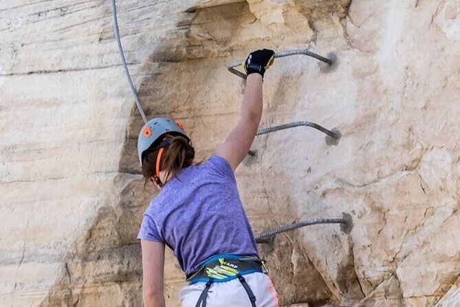 East Zion Via Ferrata & Rappelling Experience (1 Hr)