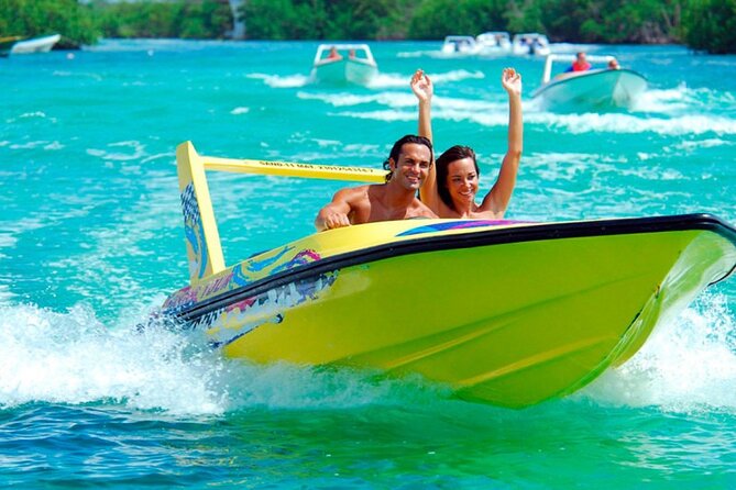 Fast & Fun: Cancun Speedboat Tour With Snorkeling