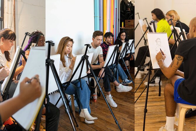 Figure Drawing Class in Brooklyn - Getting to the Class
