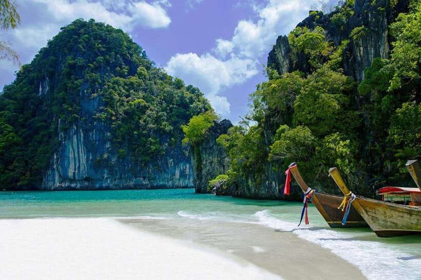 From Ao Nang Hong Island Longtail Cruise With Sunset Dinner - Tour Overview