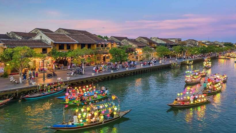 From Da Nang: Hoi an City Tour With Boat Ride and Lantern
