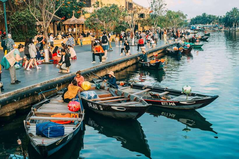 From Danang: Coconut Jungle, Hoi An City, Lantern Release