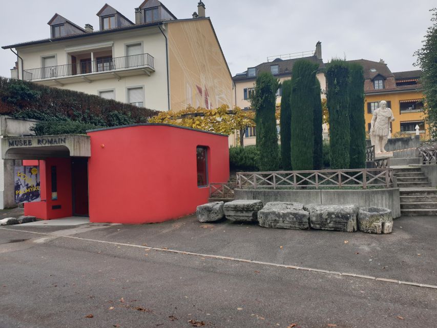 From Geneva Nyon Prangins Castle Garden Restaurant By E-Bike
