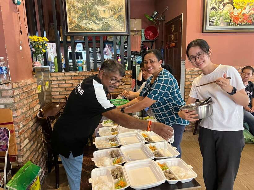 From Ho Chi Minh City: Cooking Class Charity Private Tour