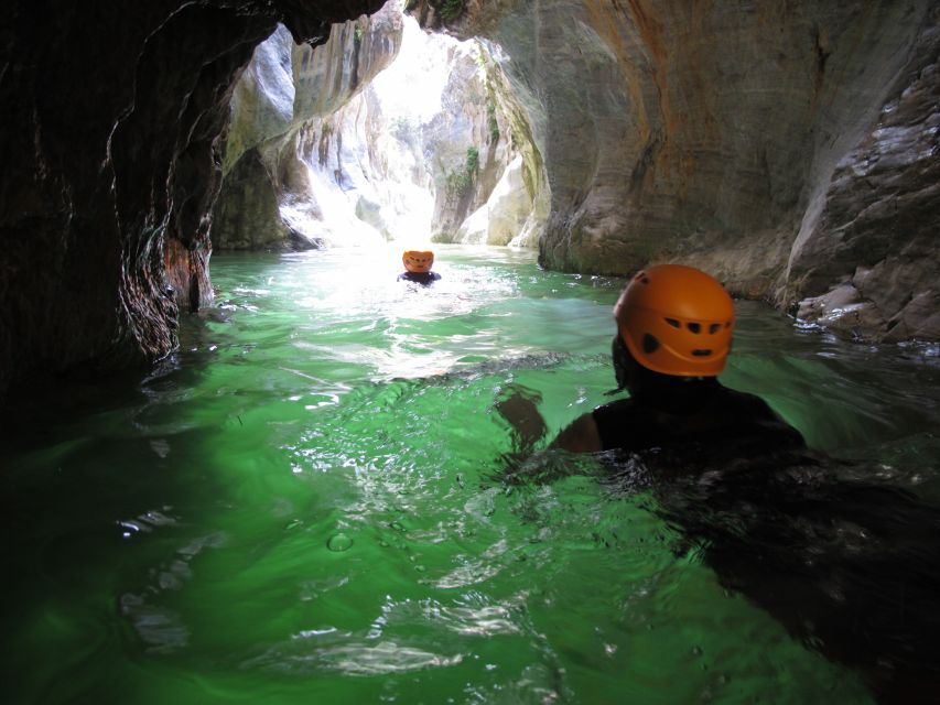 From Marbella: Guadalmina River Guided Canyoning Adventure