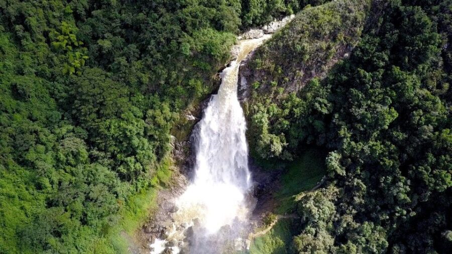 From Medellin: Epic Zipline and Giant Waterfall