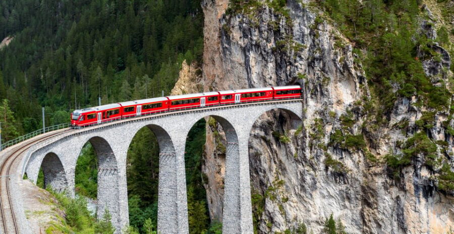 From Milan: Bernina Train Guided Tour to St. Moritz - Itinerary Highlights