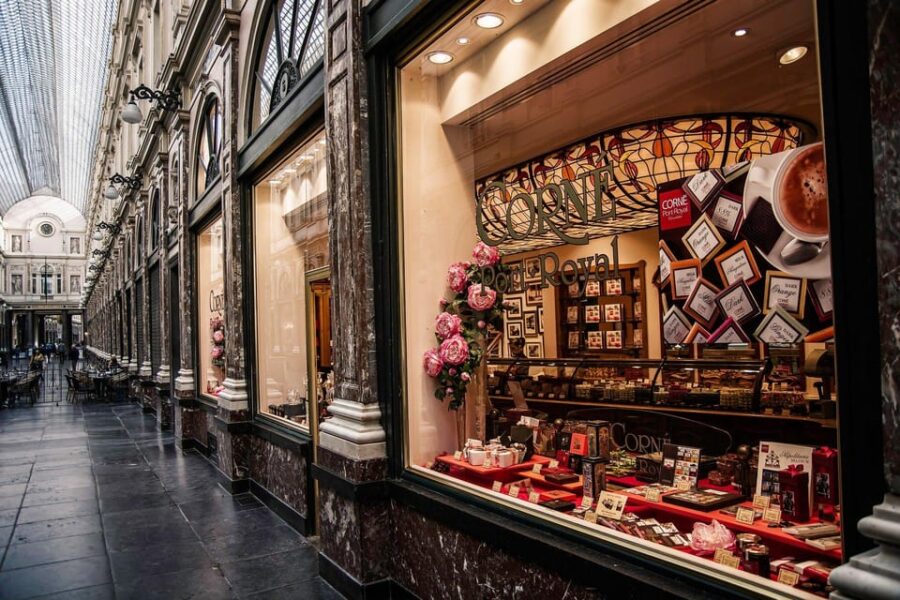 From Paris: Brussels Christmas Market, City Tour, ChocoStory