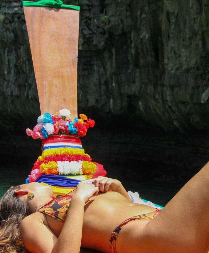 From Phi Phi Island :Half-day Tour by Longtail Boat