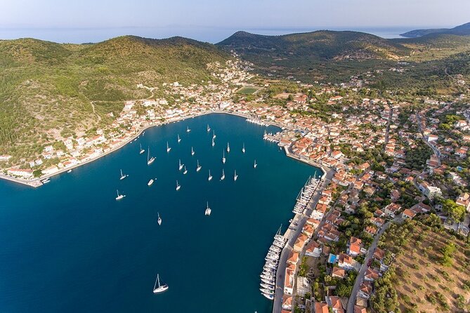From Poros:Ithaca Cruise From Kefalonia to Gidaki Beach and Vathy - Location and Duration