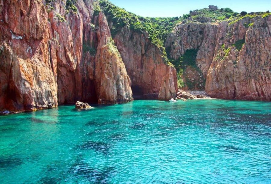 From Sagone/Cargèse: Piana, Scandola, Girolata Boat Tour
