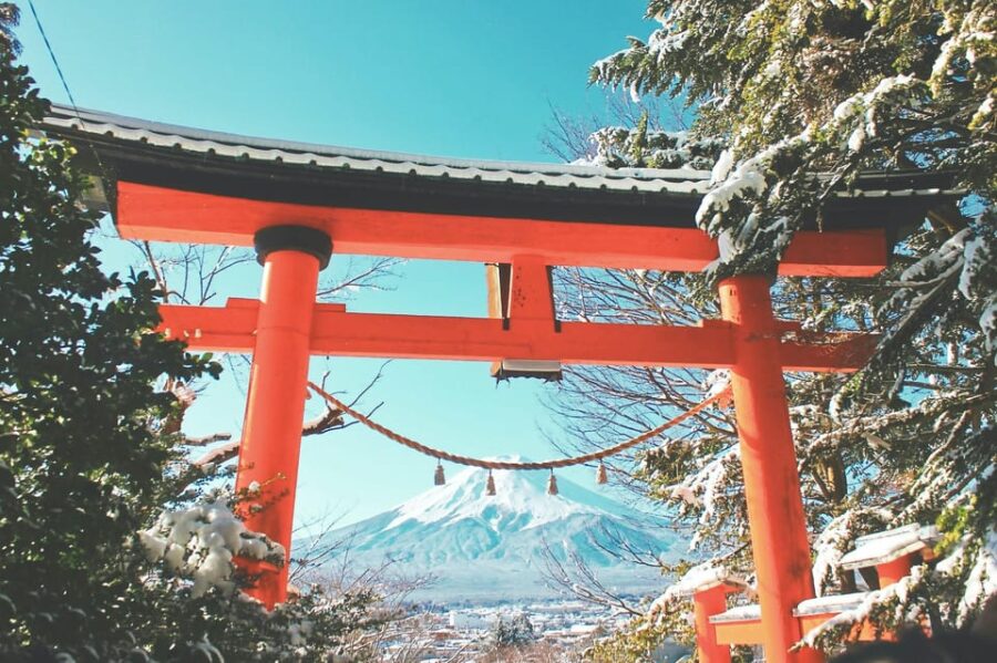 From Tokyo: Mt. Fuji, Lakes & Pagoda With Oshino Hakkai Tour