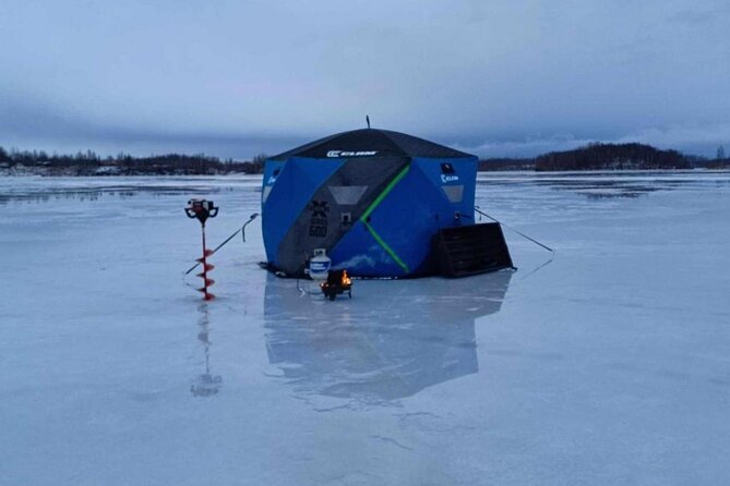 Full Day Ice Fishing Experience in Palmer Alaska