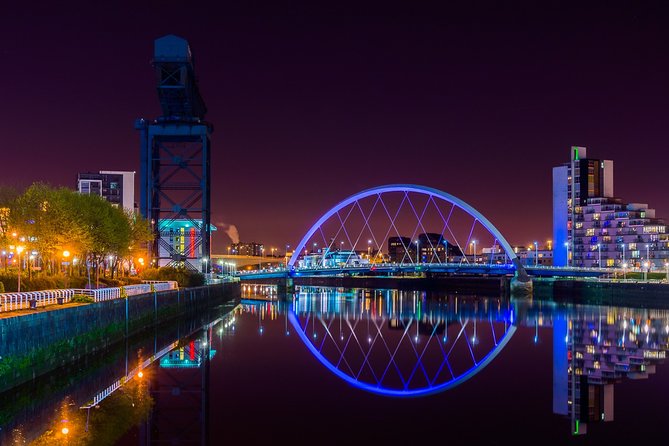 Glasgow Airport Transfer: Glasgow City to Glasgow Airport GLA in Luxury Van