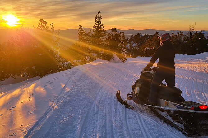 Guided Snowmobile Tours In The National Volcanic Monument