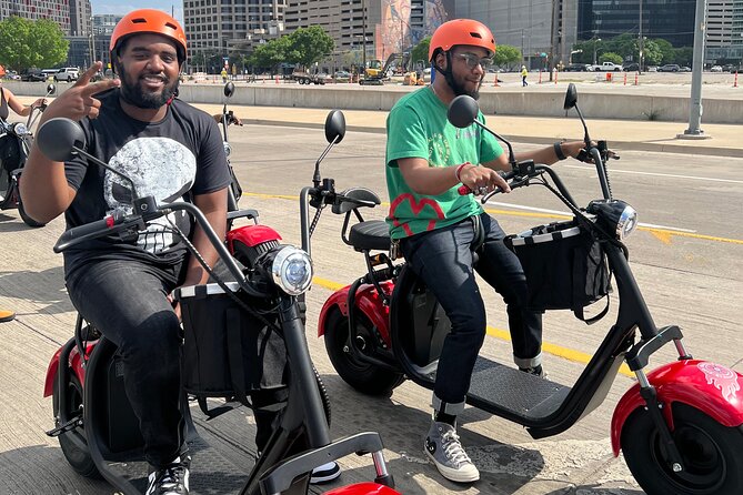 Half Day Dallas Fat Tire Scooter Rental