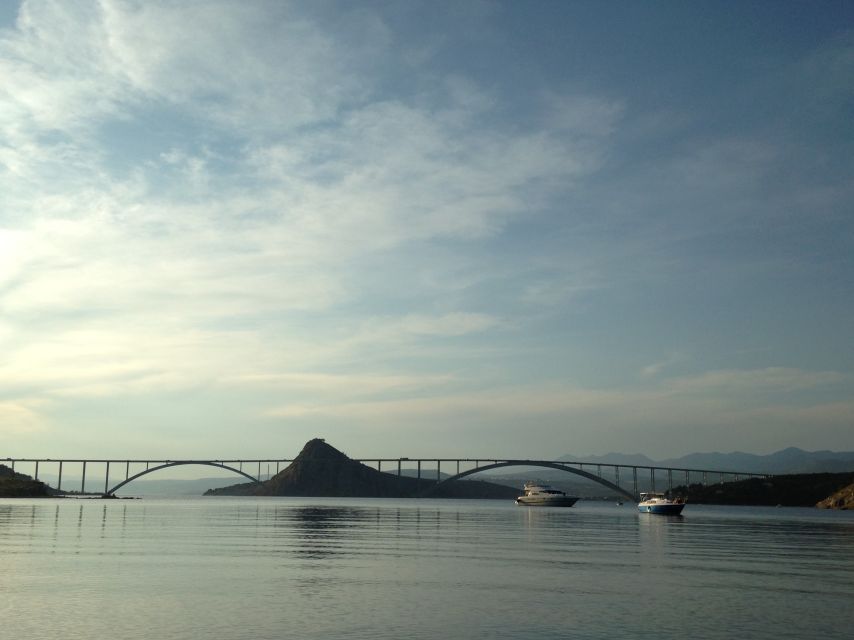 Half-Day Kayaking Under the Krk Bridge