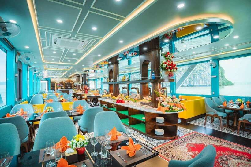Halong Bay Newest 5-Star Cruise With Buffet Lunch & Jacuzzi