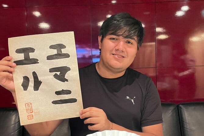 Hands-On Calligraphy Class in Kyoto