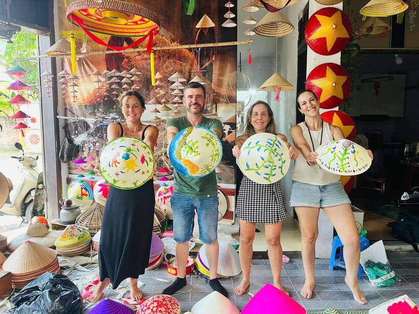 Hanoi: Incense Village, Hat Making, Lacquer & Train Street